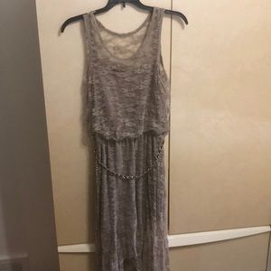 🎊 Beautiful lace high low dress